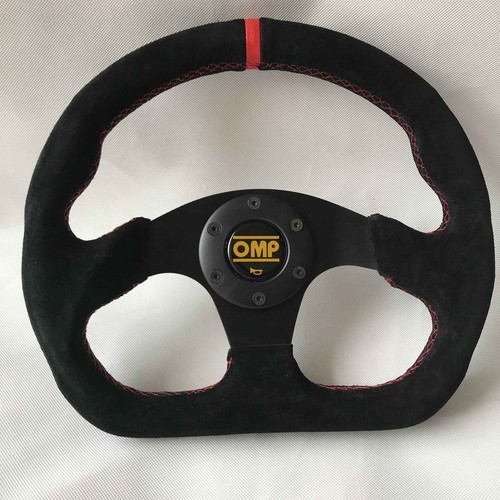 320mm black suede - d, flat